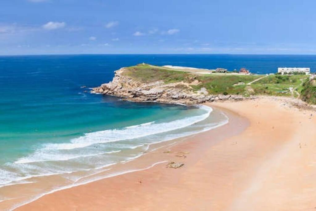 Apartamento Sunset Con Vistas Playa De Los Locos Suances Eksteriør bilde