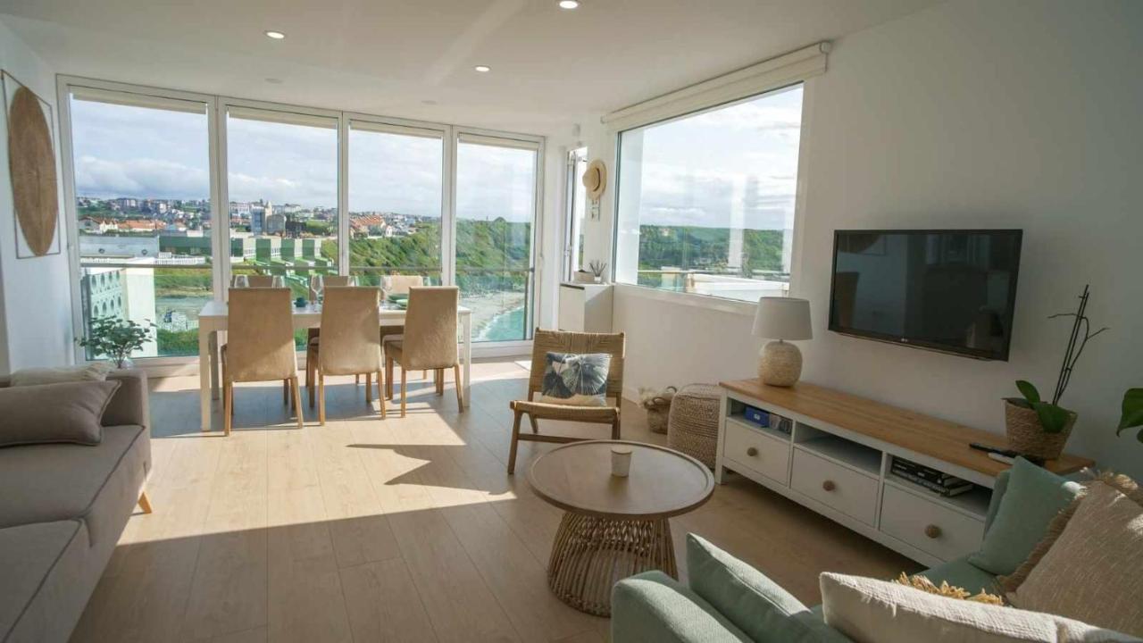 Apartamento Sunset Con Vistas Playa De Los Locos Suances Eksteriør bilde