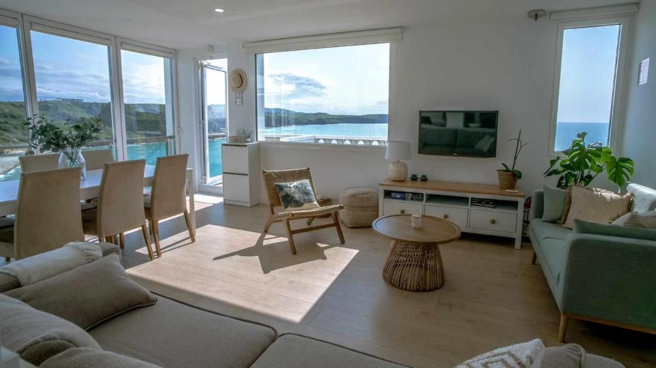 Apartamento Sunset Con Vistas Playa De Los Locos Suances Eksteriør bilde
