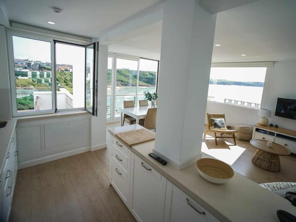 Apartamento Sunset Con Vistas Playa De Los Locos Suances Eksteriør bilde